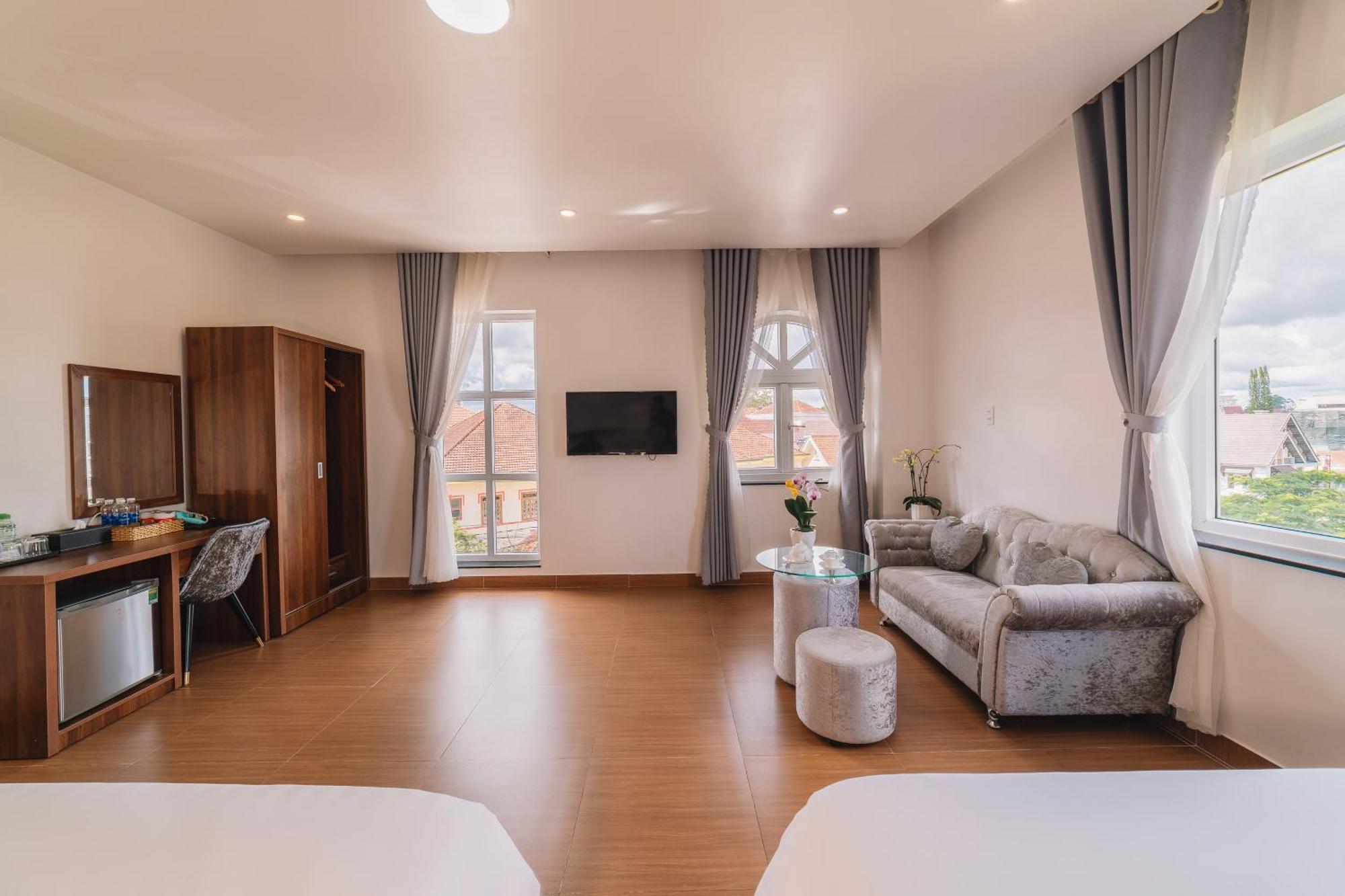 Anh Duc Hotel Da Lat City מראה חיצוני תמונה