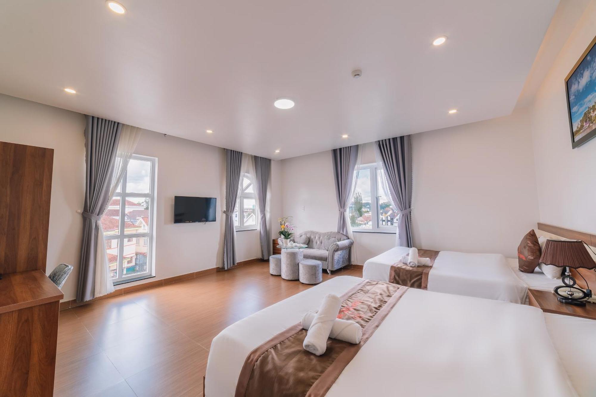 Anh Duc Hotel Da Lat City מראה חיצוני תמונה